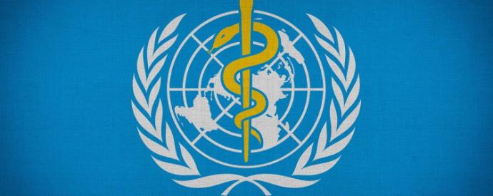 Logo of the World Health Organisation 