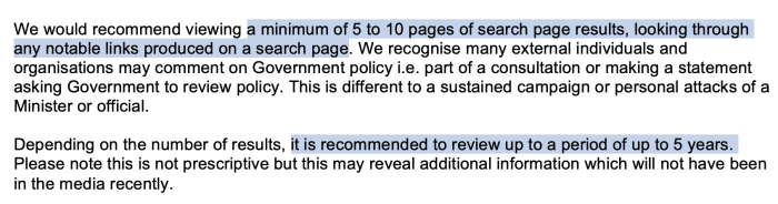  Caption: Extract from Due Diligence and Impartiality Guidance, page 6